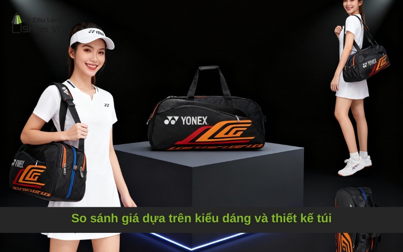 So sánh giá dựa trên kiểu dáng và thiết kế túi