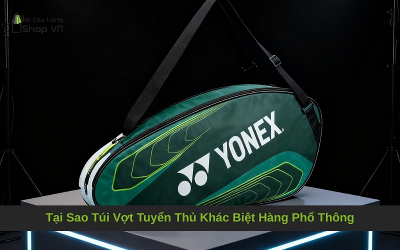 Tại Sao Túi Vợt Tuyển Thủ Khác Biệt Hàng Phổ Thông