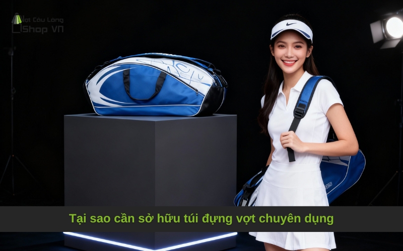 Tại sao cần sở hữu túi đựng vợt chuyên dụng