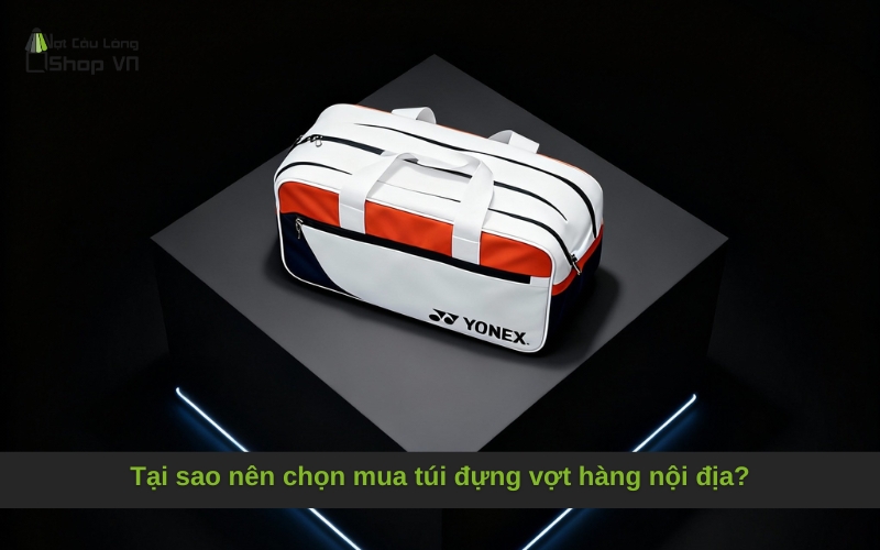 Tại sao nên chọn mua túi đựng vợt hàng nội địa?
