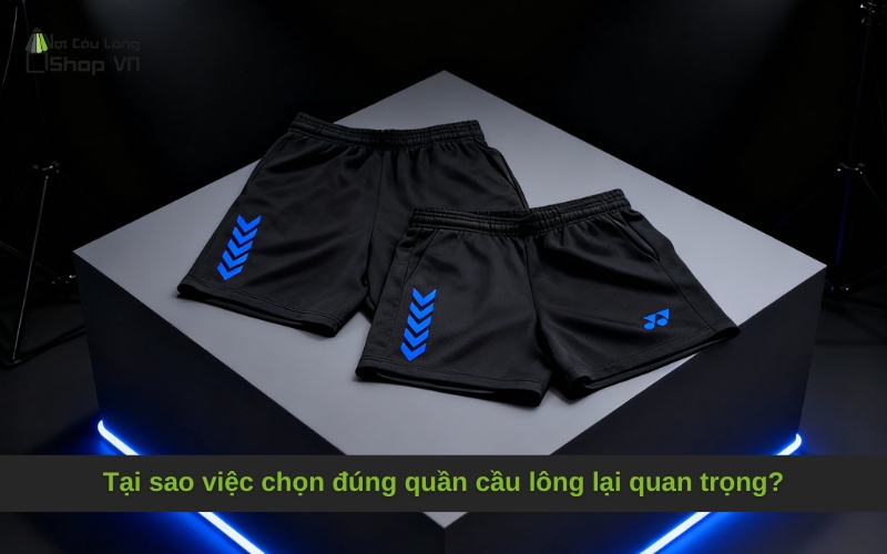 Tại sao việc chọn đúng quần cầu lông lại quan trọng?
