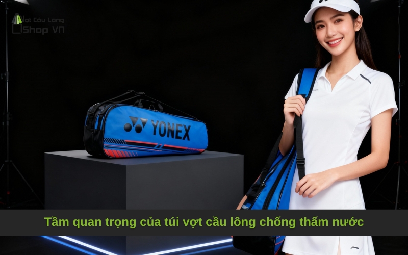Tầm quan trọng của túi vợt cầu lông chống thấm nước