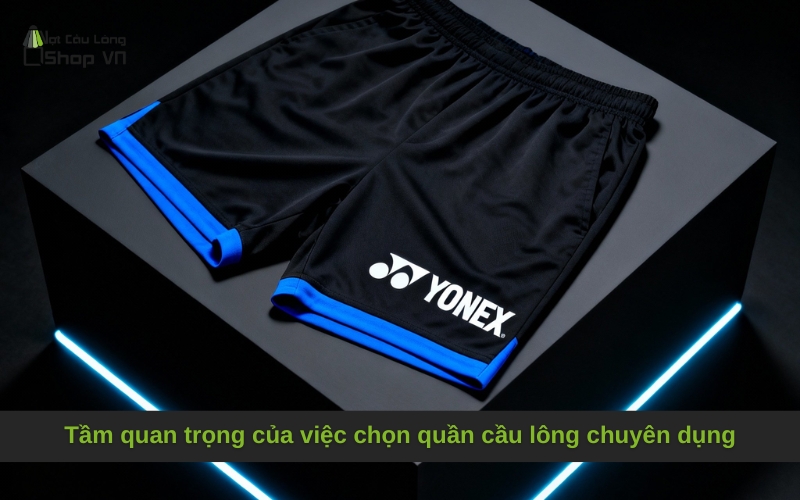 Tầm quan trọng của việc chọn quần cầu lông chuyên dụng