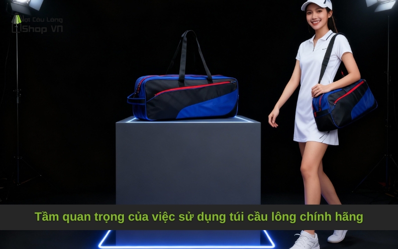 Tầm quan trọng của việc sử dụng túi cầu lông chính hãng