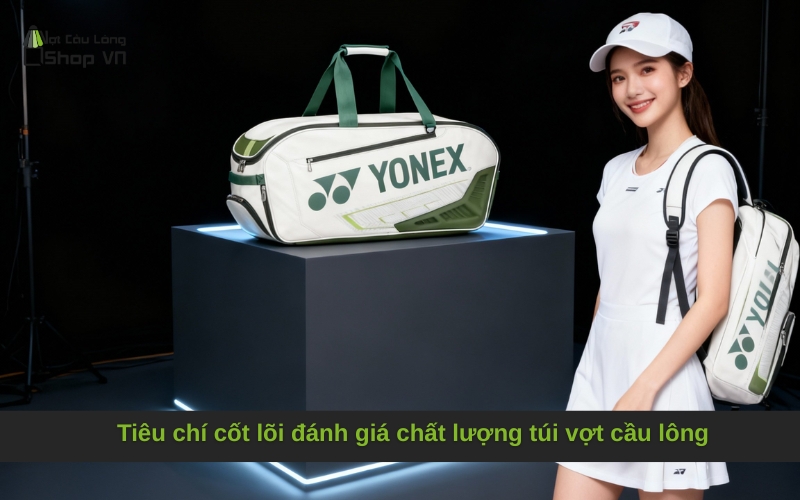 Tiêu chí cốt lõi đánh giá chất lượng túi vợt cầu lông