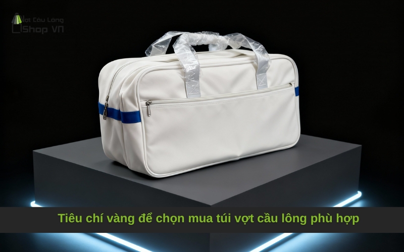 Tiêu chí vàng để chọn mua túi vợt cầu lông phù hợp