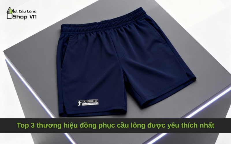 Top 3 thương hiệu đồng phục cầu lông được yêu thích nhất