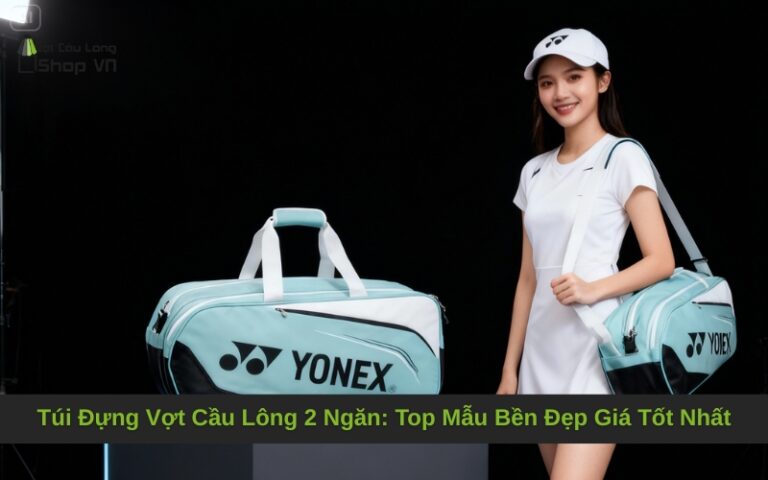 Túi Đựng Vợt Cầu Lông 2 Ngăn: Top Mẫu Bền Đẹp Giá Tốt Nhất