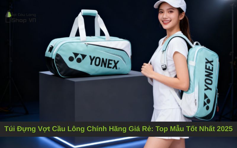 Túi Đựng Vợt Cầu Lông Chính Hãng Giá Rẻ: Top Mẫu Tốt Nhất 2025