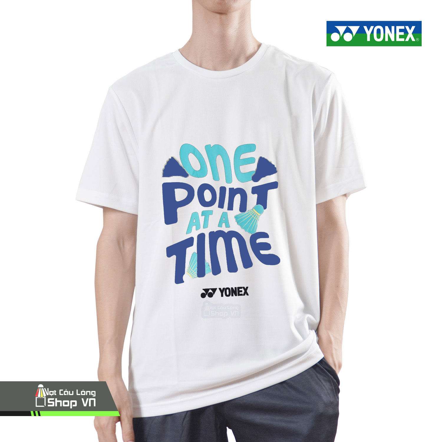 Áo Cầu Lông Yonex Rm-s092-3047-easy5 White