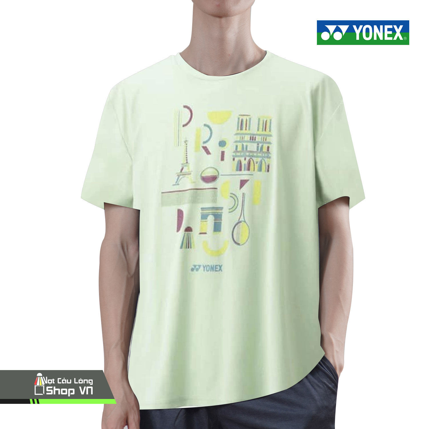 Áo Yonex Olympic Yob23200ex Xanh Lá