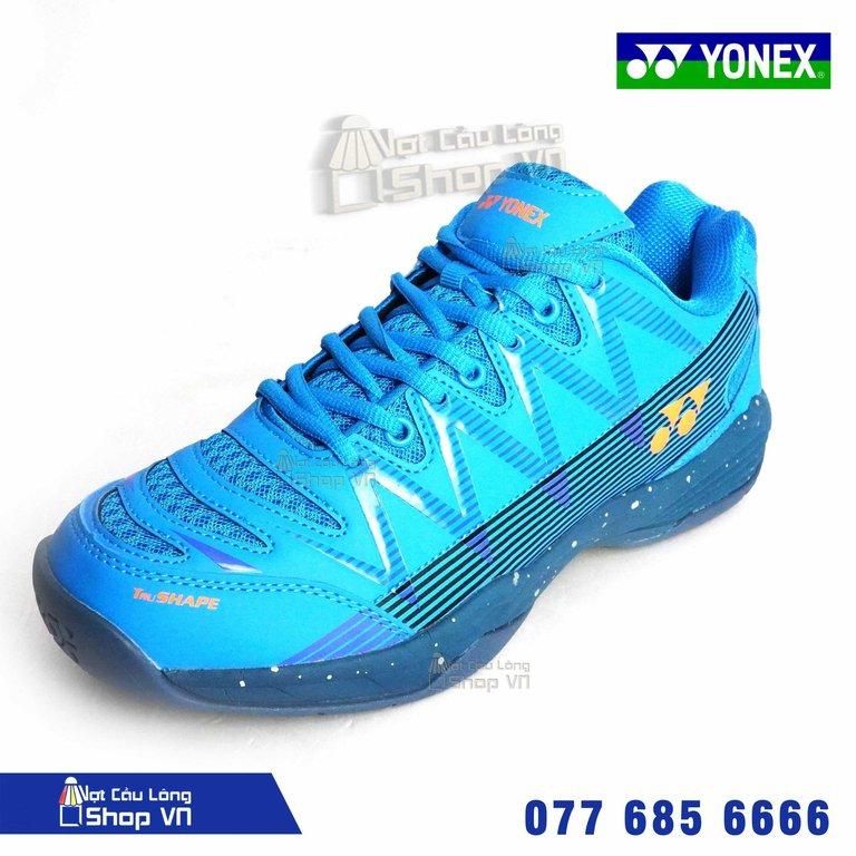 Giày Cầu Lông Yonex Dominant Xanh Dương (digital Aqua/dark Indigo/bright Coral)