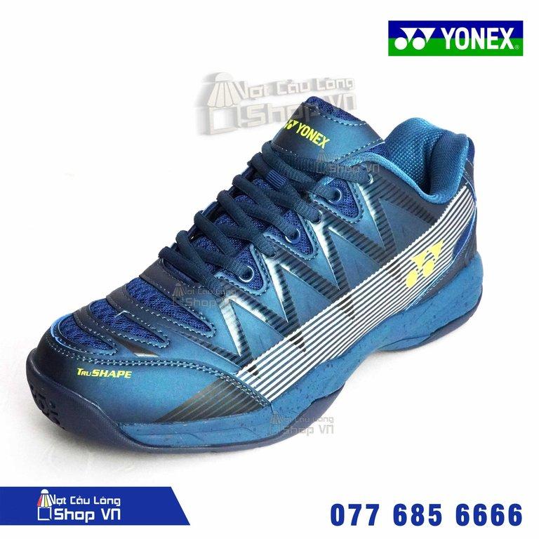Giày Cầu Lông Yonex Dominant Xanh Navy (maco Blue/silver/volt)