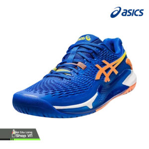 Giày Cầu Lông Asics Gel-resolution 9 Xanh Dương (bl)