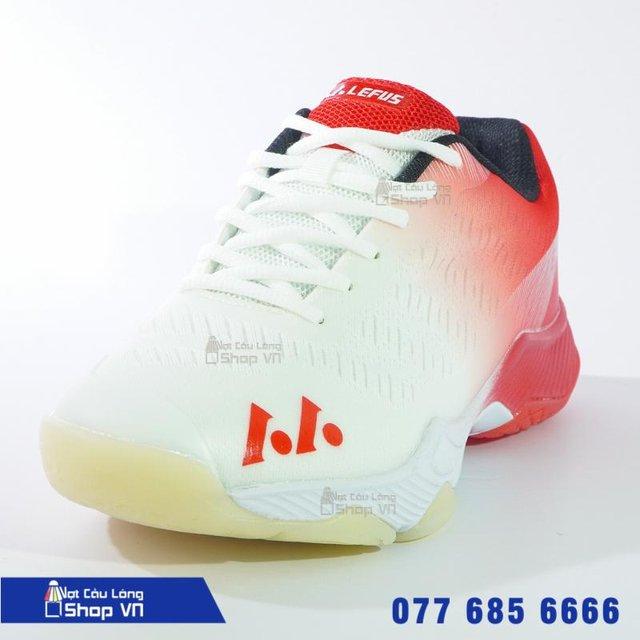 Giày Cầu Lông Lefus 020 Trắng/đỏ