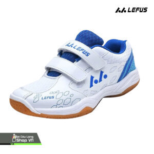 Giày Cầu Lông Lefus L1086 Trắng Xanh