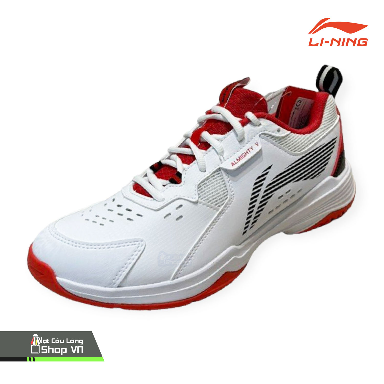 Giày Cầu Lông Lining Almighty V Aytt001-8 Trắng Chính Hãng