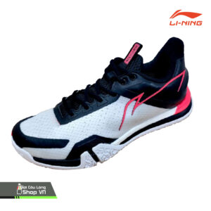 Giày Cầu Lông Lining Saga Se Ayzr007-1 Trắng/đen Chính Hãng