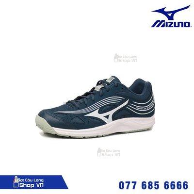Giày cầu lông Mizuno Cyclone Speed 3 xanh đen