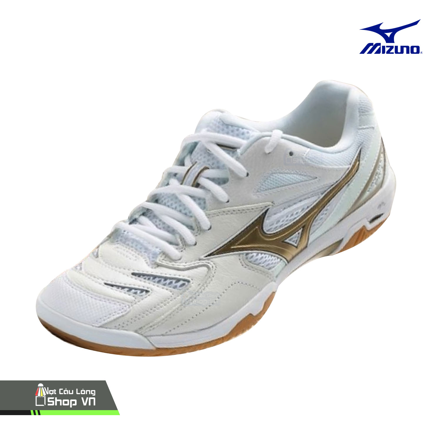 Giày Cầu Lông Mizuno Wave Fang Pro (71ga210050) Trắng/vàng