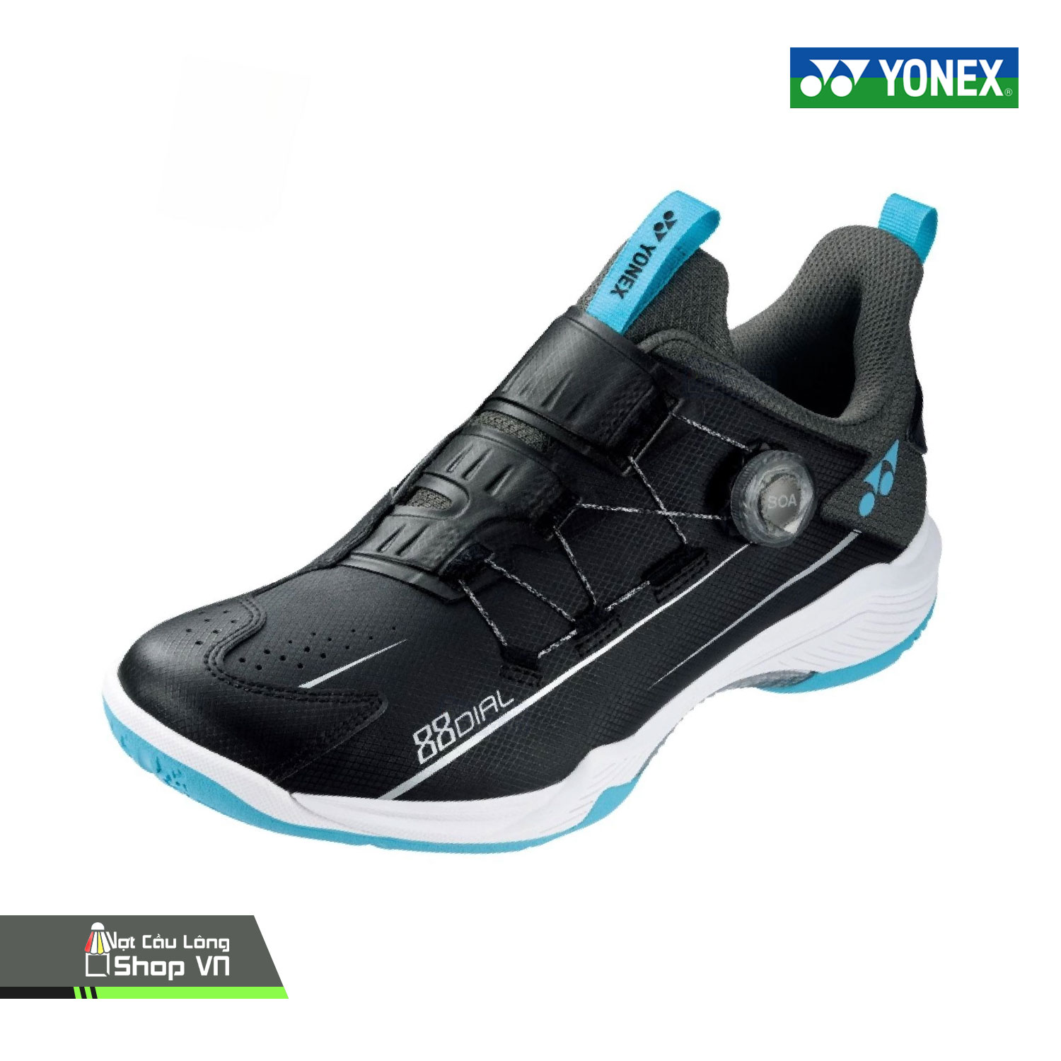 Giày Cầu Lông Yonex 88 Dial 2 Đen/xanh Dương (wt/bk/bl)