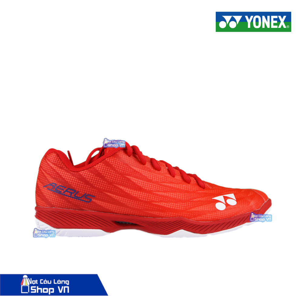 Gi&agrave;y cầu l&ocirc;ng Yonex Aerus Z2L 2024 m&agrave;u Ruby Red