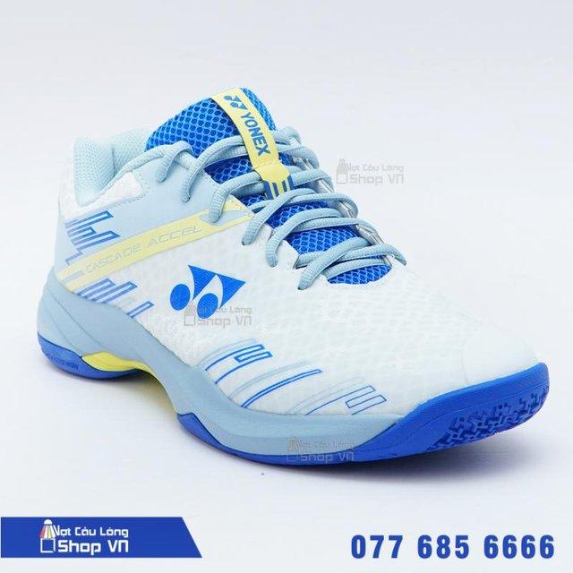 Giày Cầu Lông Yonex Cascade Accel Xanh Khói/trắng (sm.bl/wt) ND