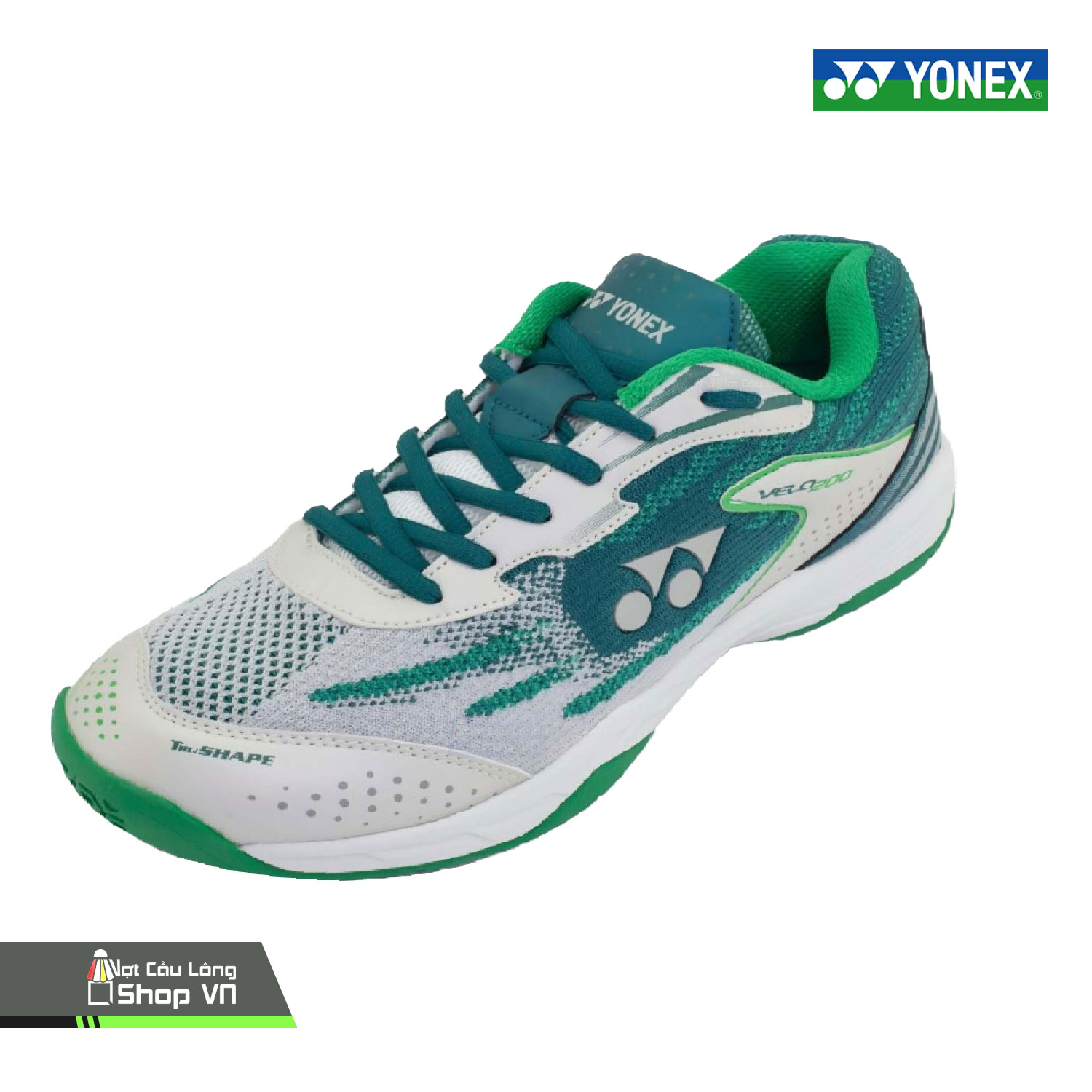 Giày Cầu Lông Yonex Velo-200 Off White / Alpine Leaf