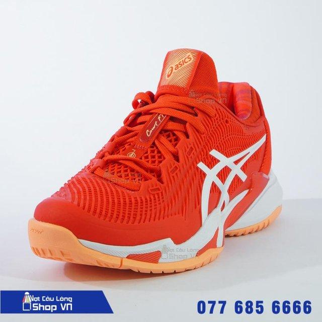 Giày Tennis Asics Cortff3 Novak Đỏ – Hàng Chính Hãng