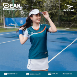 Áo Cầu Lông Beyono Peak Cl08 Xanh