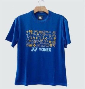 Áo Cầu Lông Yonex Hoạ Tiết – Xanh