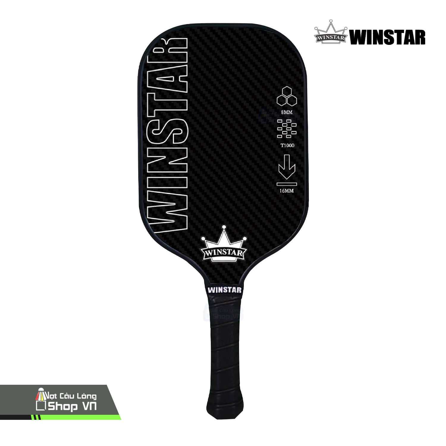 Vợt Pickleball Winstar T1000 3k-01
