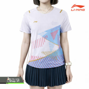 Áo Cầu Lông Lining 6207b Trắng