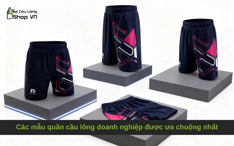 Các mẫu quần cầu lông doanh nghiệp được ưa chuộng nhất