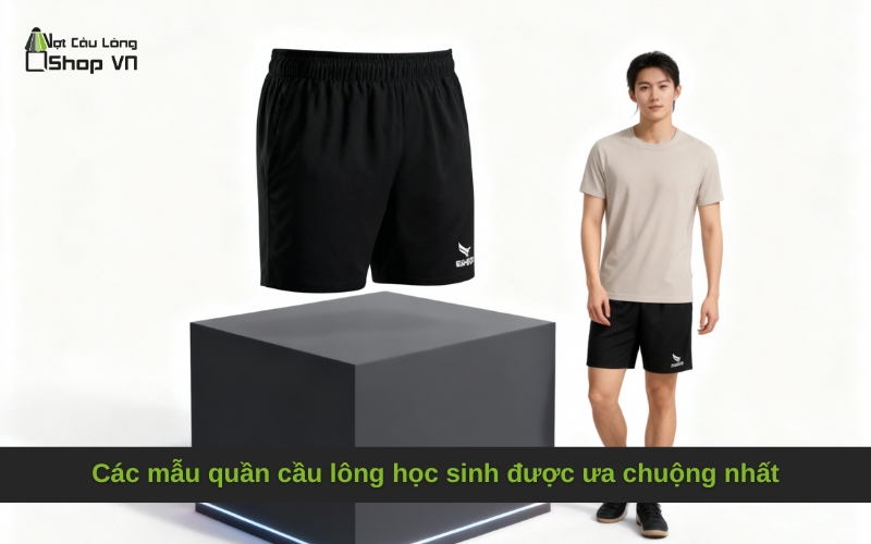 Các mẫu quần cầu lông học sinh được ưa chuộng nhất