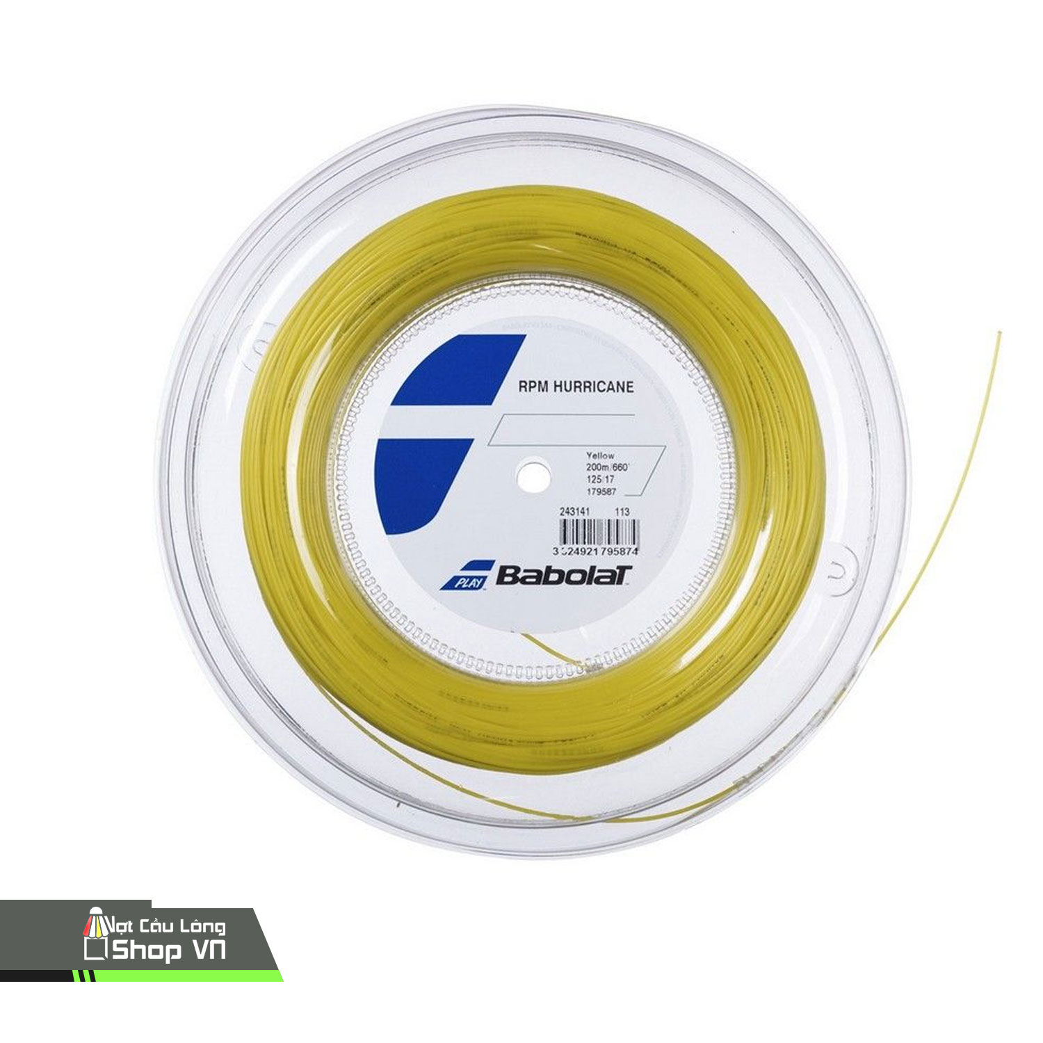 Dây Tennis Babolat Rpm Hurricane