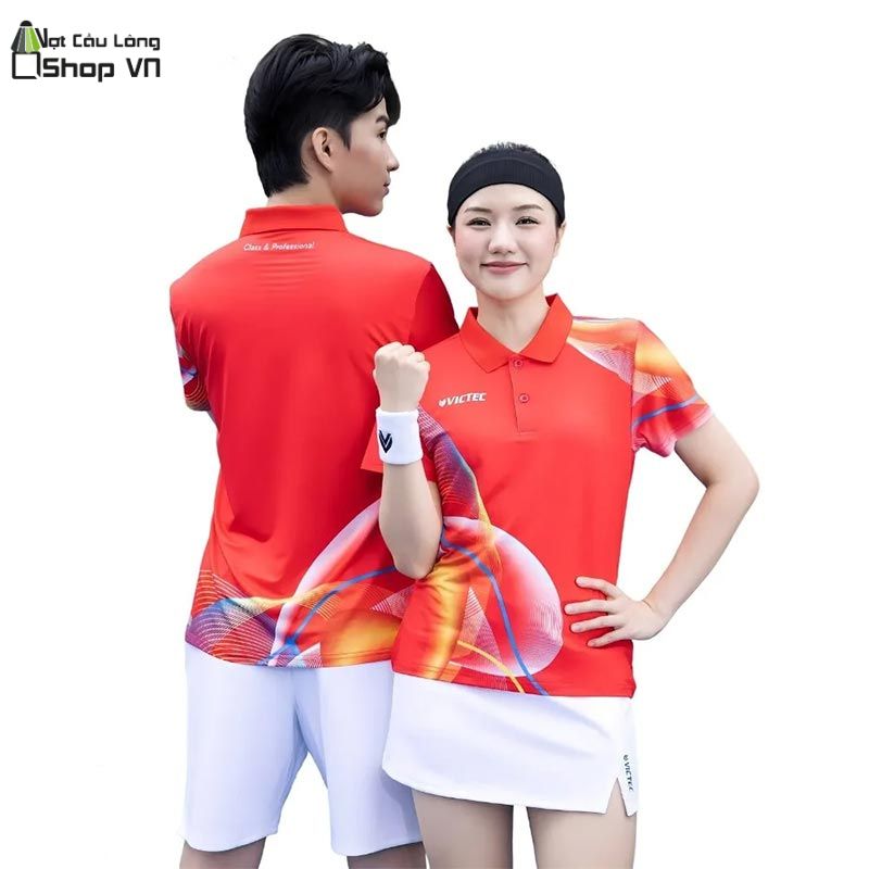 Áo Cầu Lông Victec Fvt03 cao cấp
