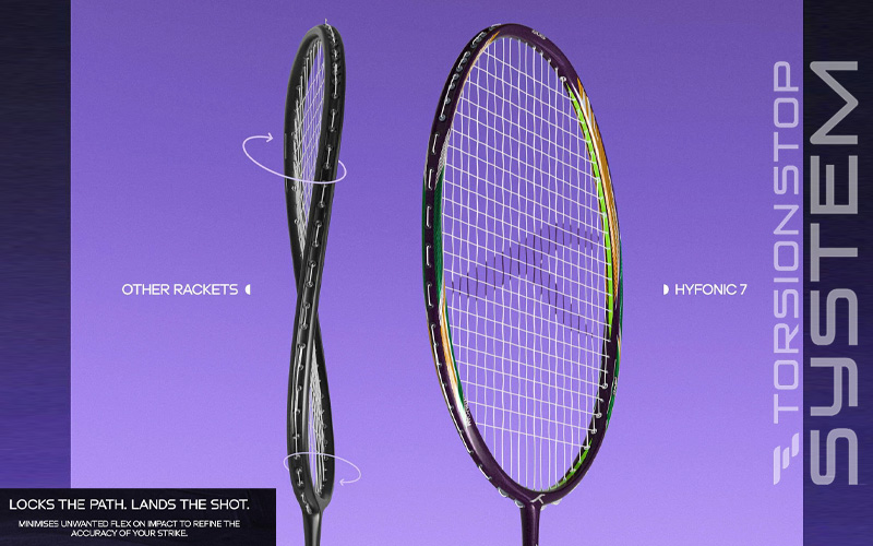 review vợt Hundred Hyfonic 7 chính hãng