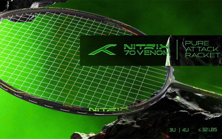 Review Vợt Cầu Lông Hundred Nitrix 70 Venom Chi Tiết Nhất