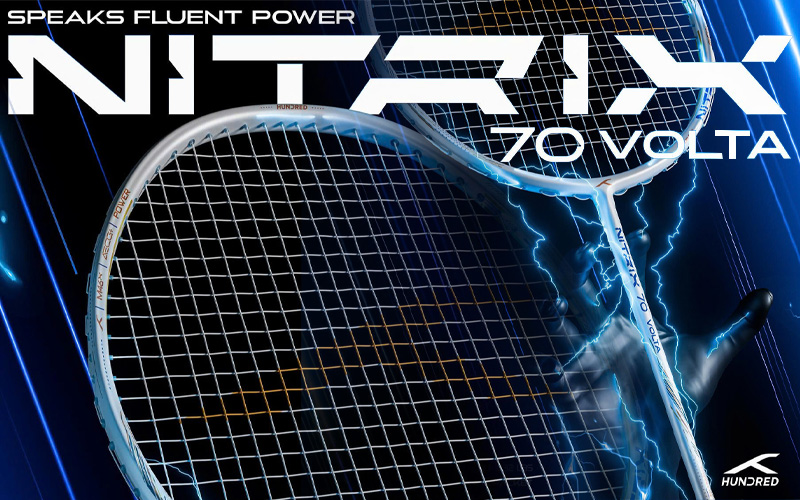 review vợt Hundred Nitrix 70 Volta chính hãng