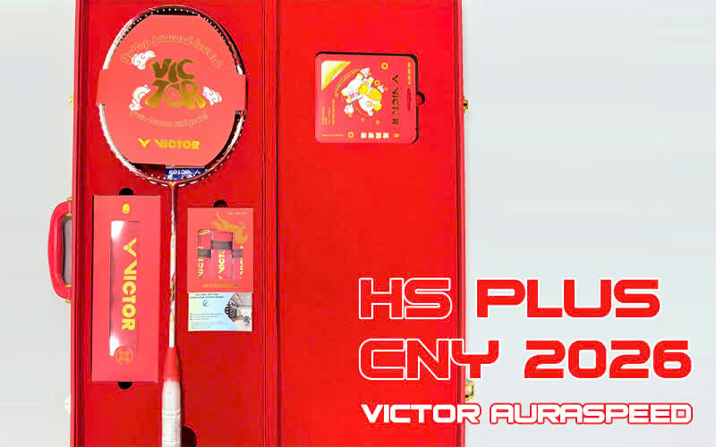 so sánh Victor Jetspeed S CNY Tết 2024 và Victor Auraspeed HS Plus CNY 2026