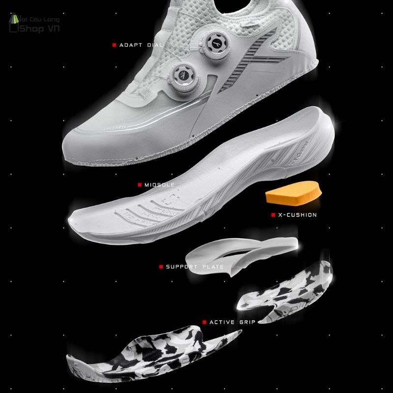 giày cầu lông cao cấp HYPERCOURT ADAPT