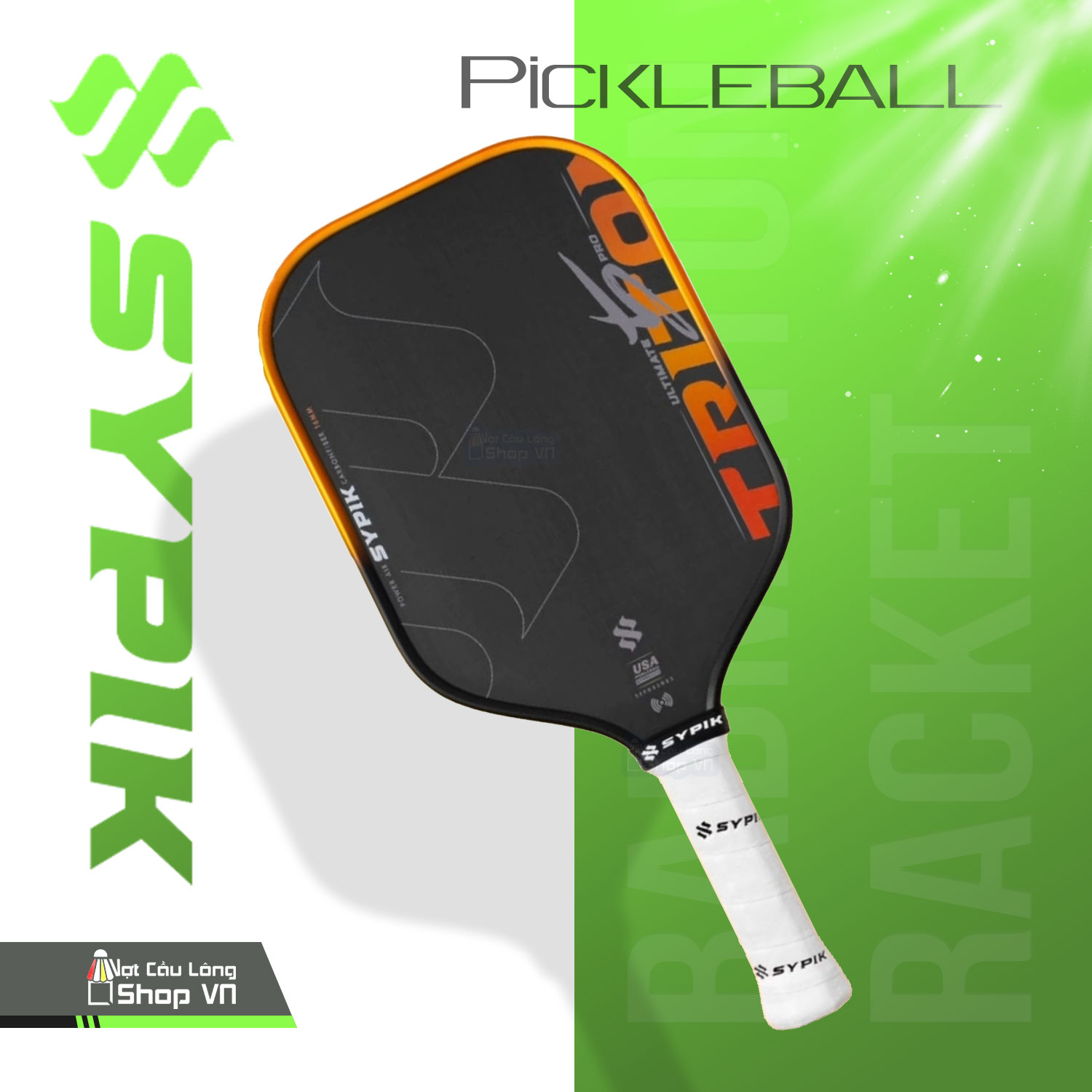 Review Sypik Triton 5 Pro Ultimate: Paddle kiểm soát lực mạnh