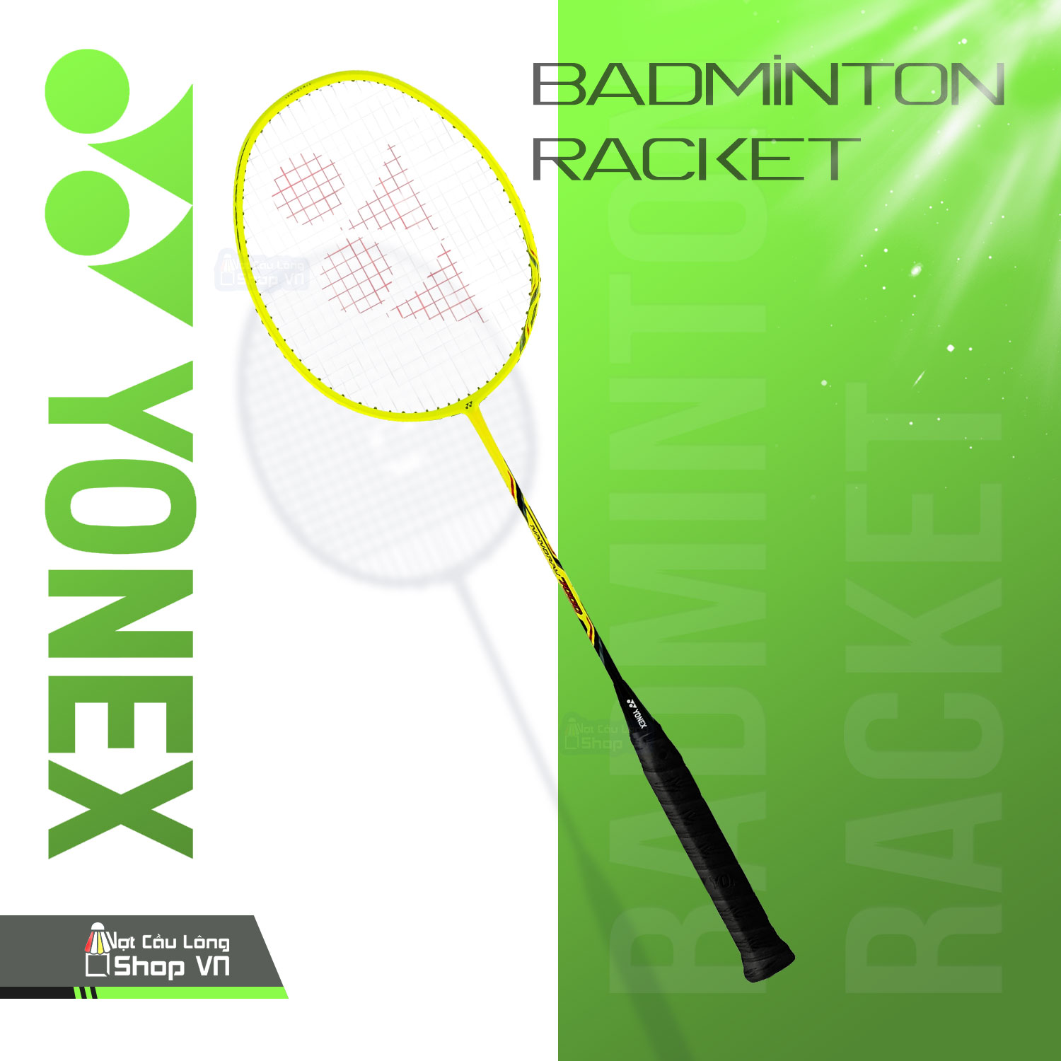 Review Yonex Voltric 7000: Vợt thiên công mạnh mẽ