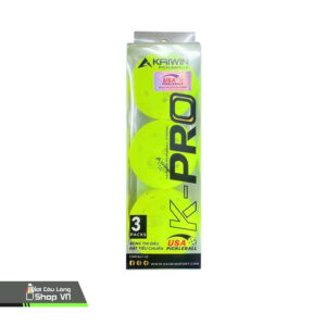 BÓNG THI ĐẤU PICKLE BALL KAIWIN K-PRO – 3 PACKS