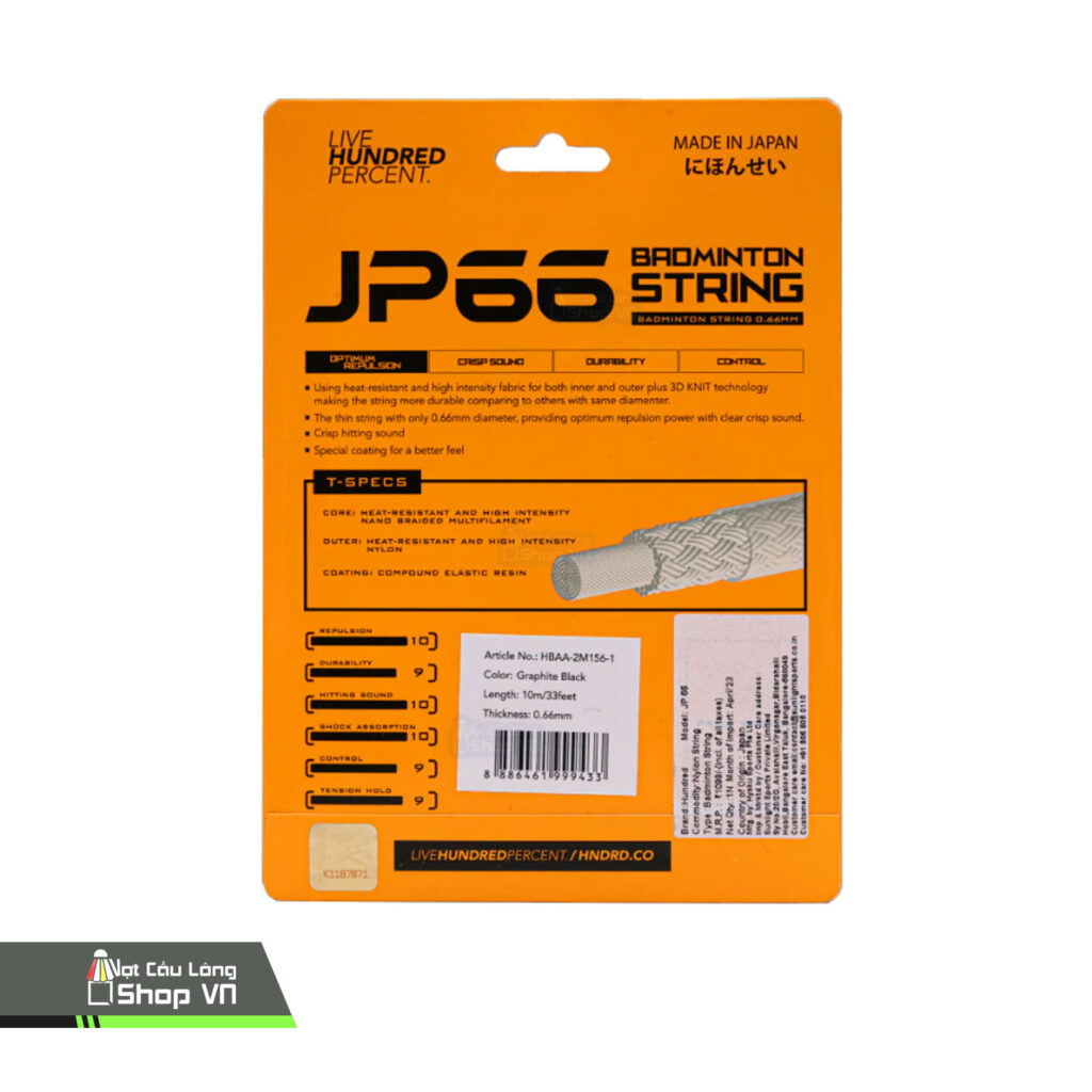 cước đan vợt Hundred JP66
