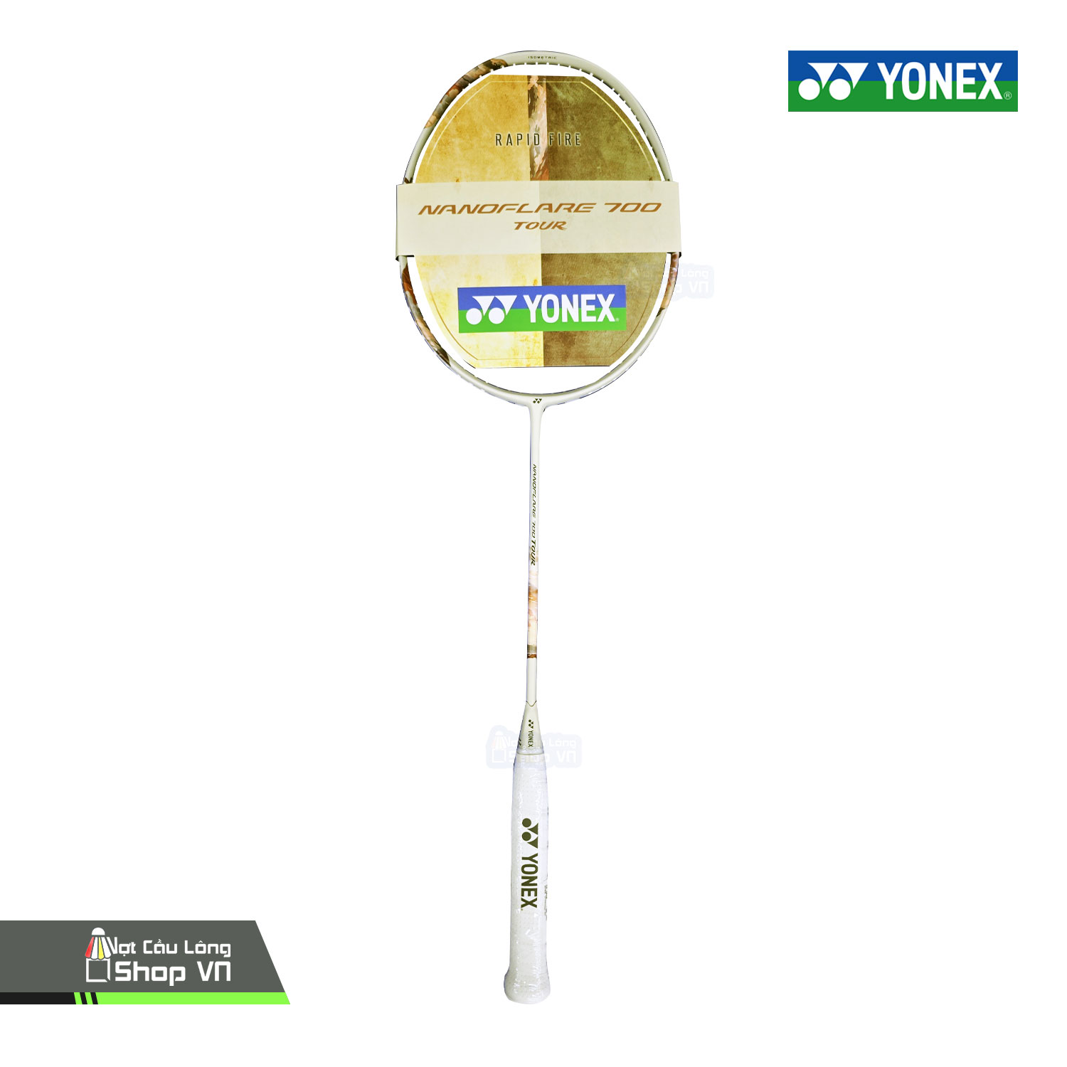 Vợt cầu lông Yonex Nanoflare 700 Tour Light Beige Limited 2026