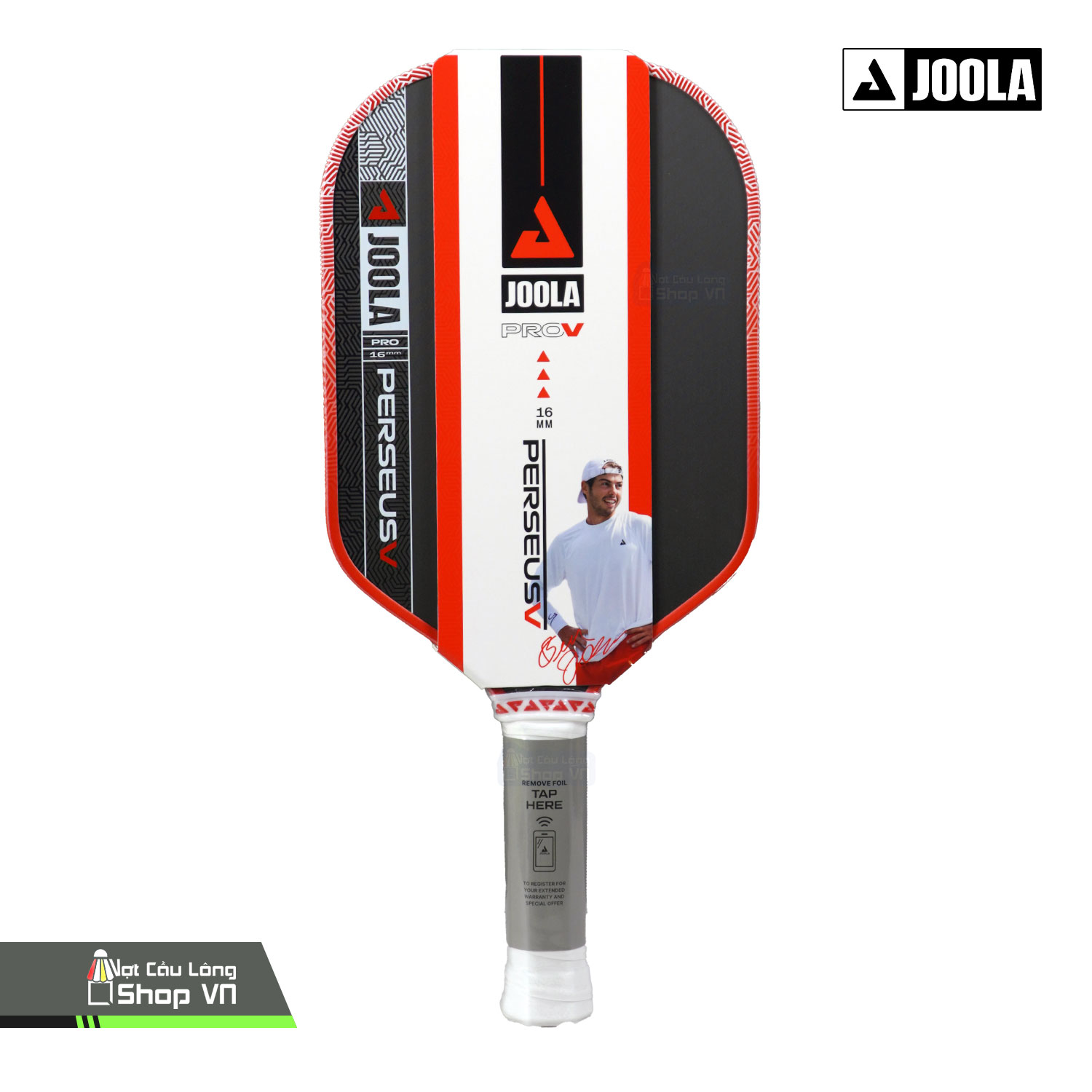 VỢT PICKLE BALL JOOLA PRO V PERSEUS BEN JOHNS BLAZE RED