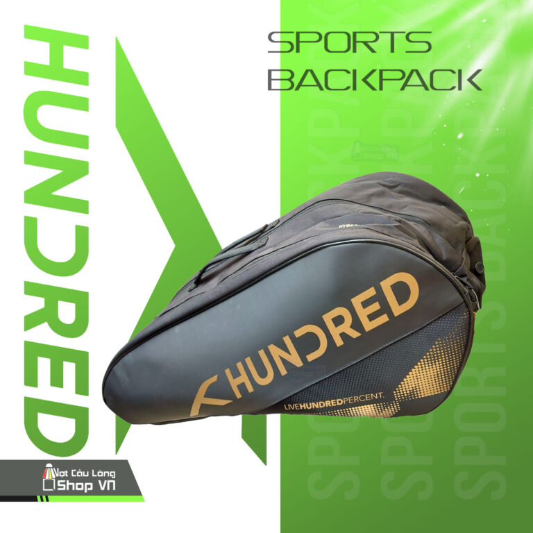 Review Bao Vợt Hundred HTCK-4M218: Túi Đứng Gọn Gàng