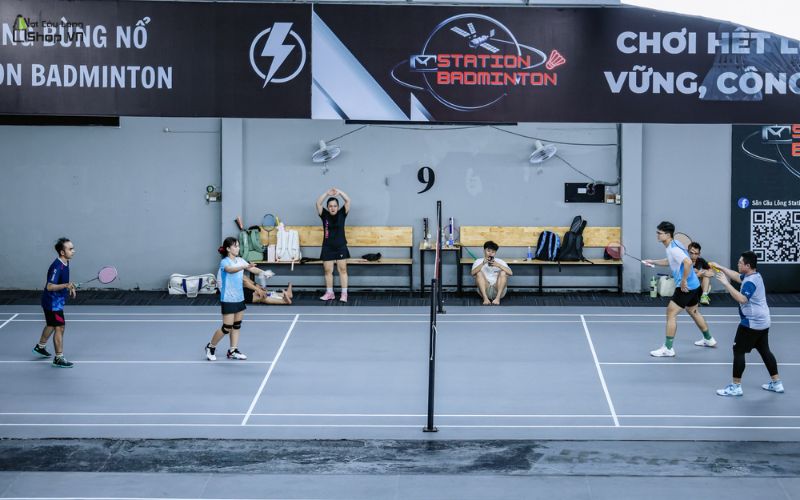thuê sân cầu lông